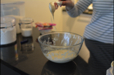 Dripping Batter GIF