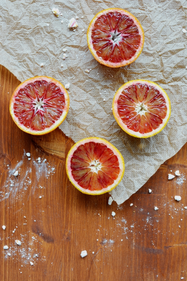 Blood Orange Meringue Pies - Lauren Caris Cooks