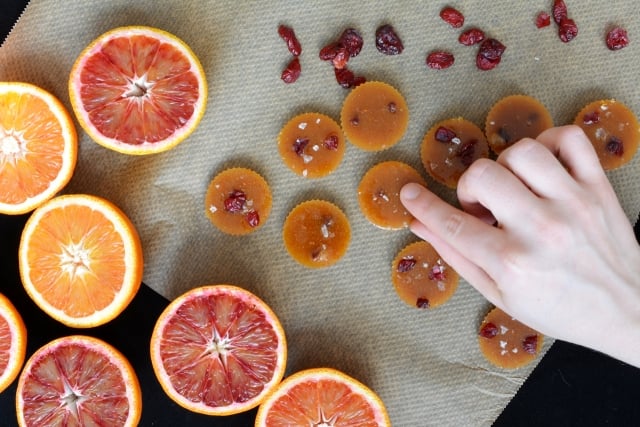 Blood Orange Toffees - Lauren Caris Cooks