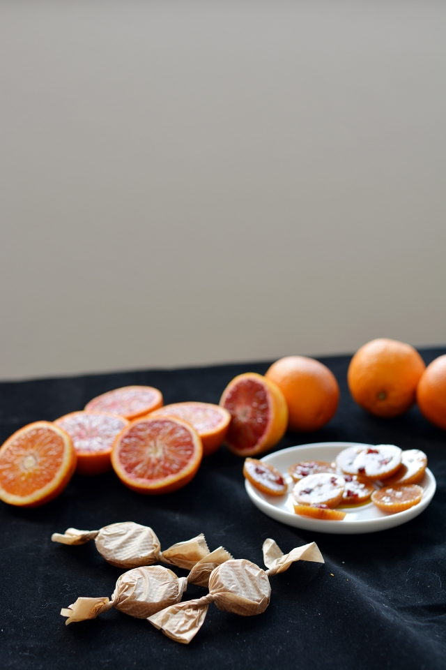 Blood Orange Toffees - Lauren Caris Cooks