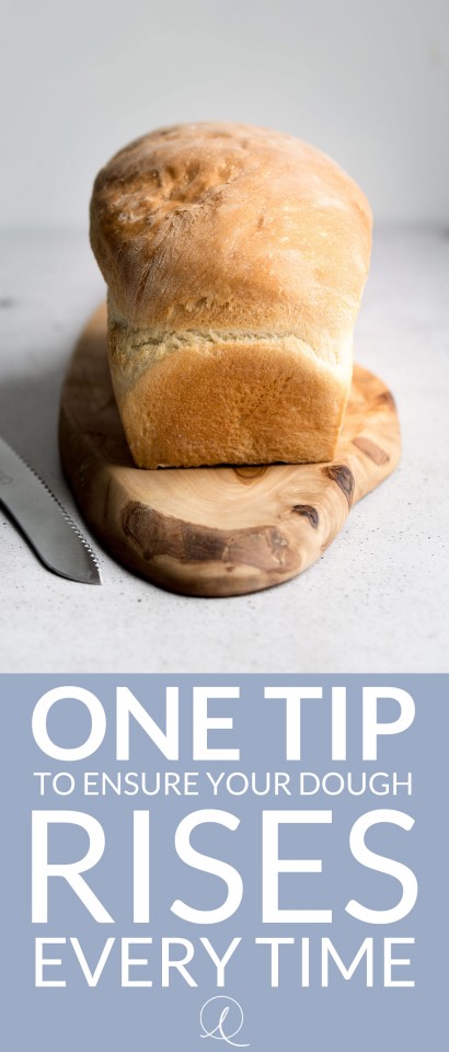 This one tip will help you ensure your dough rises every time. Whether you're making bread, pizza or anything else, follow this advice and you'll never have flat dough again!