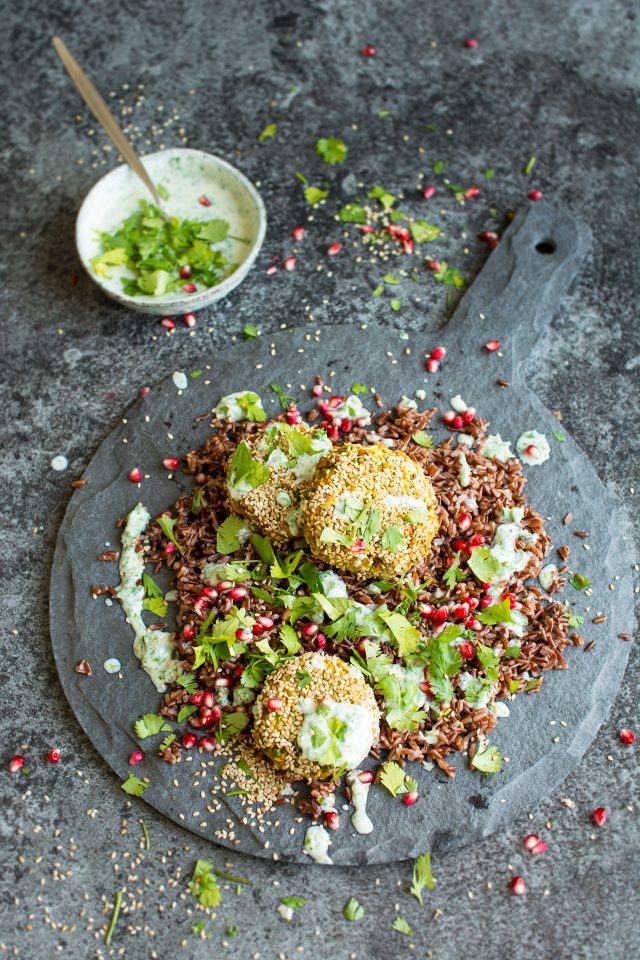 Spiced Chickpea Fritters
